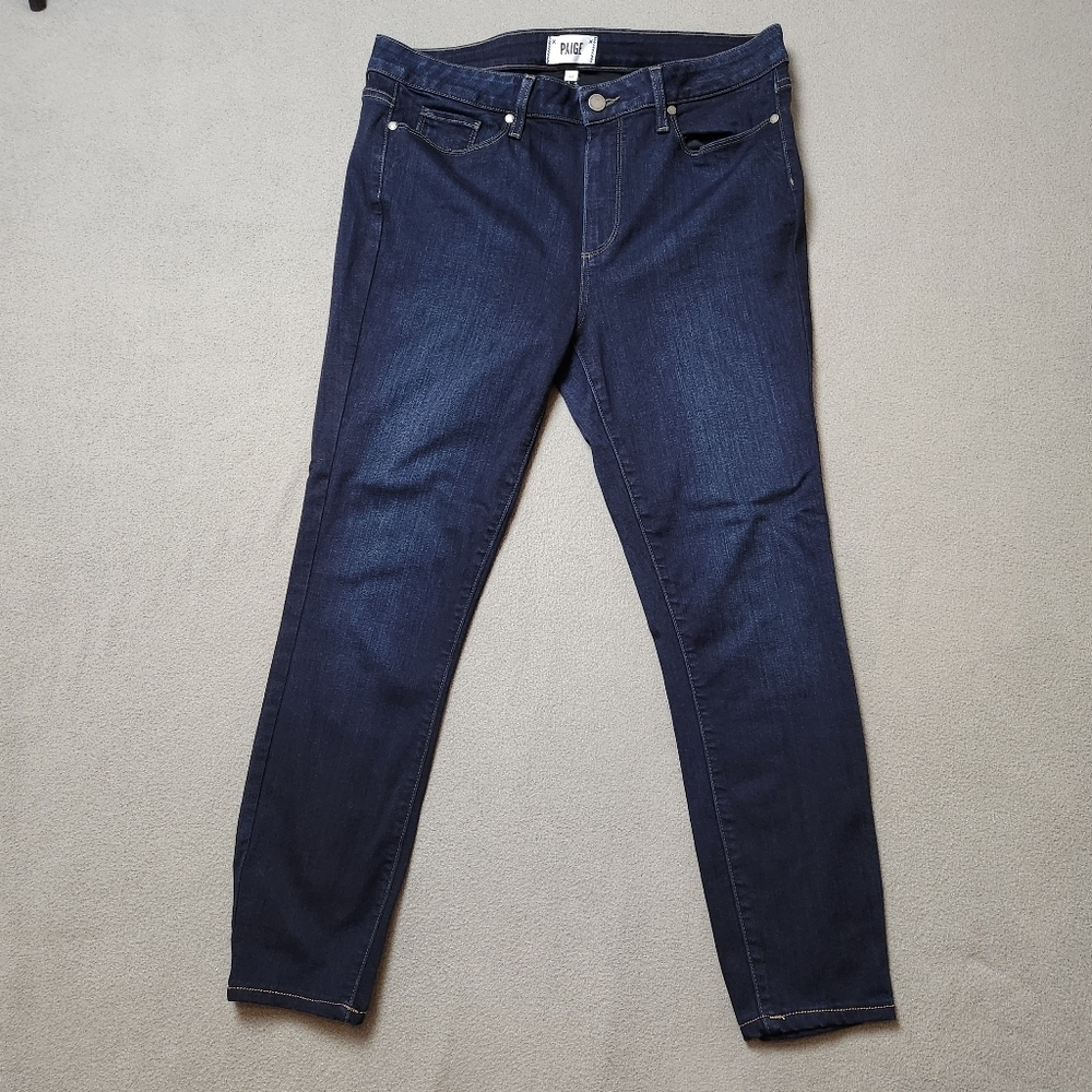 Paige Hoxton Ultra Skinny Ankle Jeans Mona Size 32